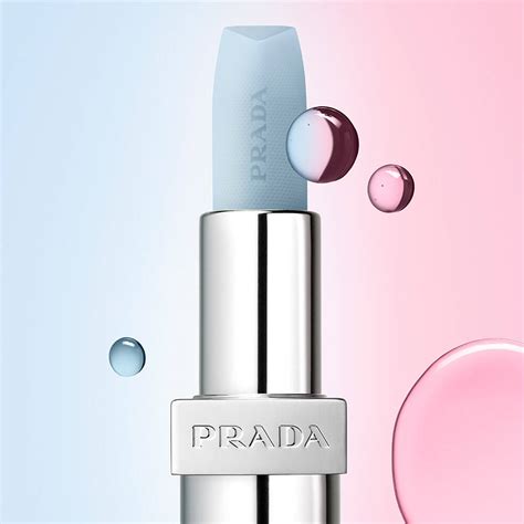 prada beauty lip balm|prada color changing lipstick.